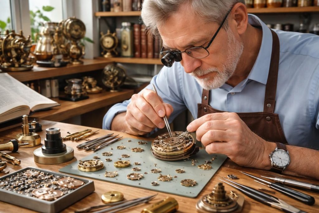 devenez un expert en horlogerie grâce à nos cours complets, adaptés à tous les niveaux. apprenez les techniques essentielles et maîtrisez l'art de l'horlogerie.