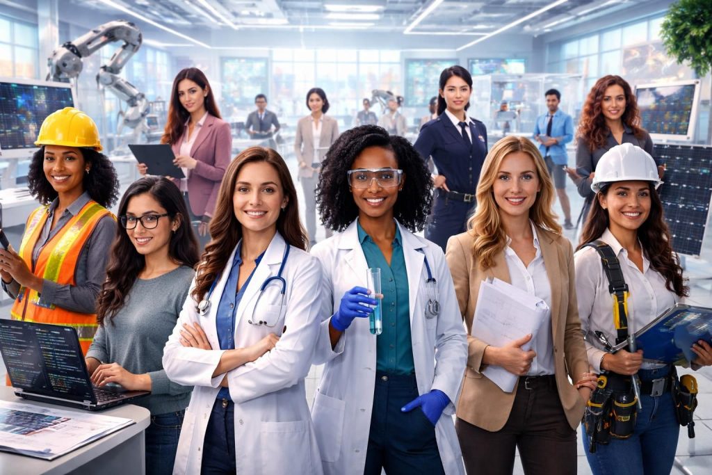 découvrez notre guide complet des 50 meilleurs métiers d'avenir pour les femmes, avec des conseils pour réussir et s'épanouir dans des carrières prometteuses.