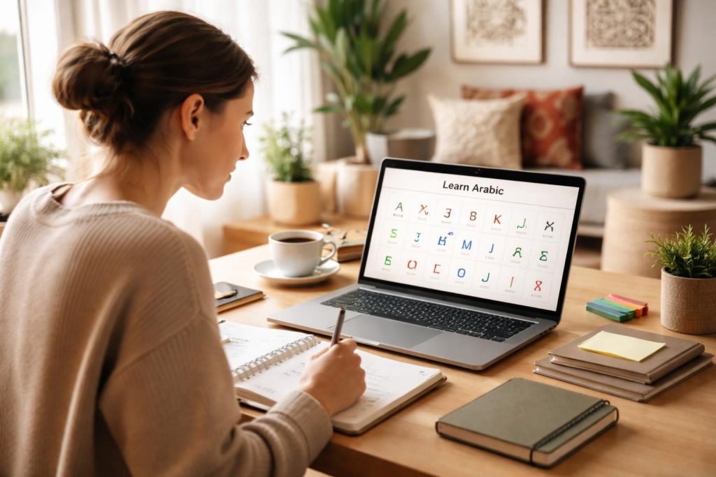 découvrez nos cours d'arabe en ligne pour apprendre l'arabe moderne facilement et à votre rythme. inscrivez-vous dès maintenant pour maîtriser cette langue essentielle !