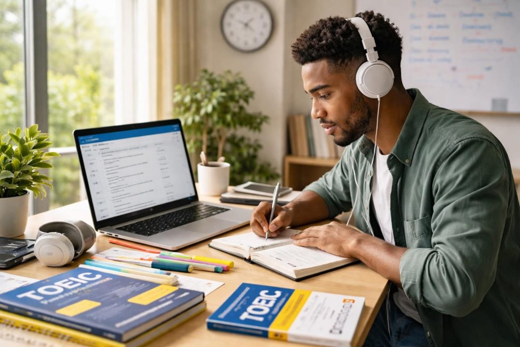 améliorez votre score toeic grâce à un entraînement ciblé et efficace. découvrez des méthodes pratiques pour maximiser vos résultats rapidement.