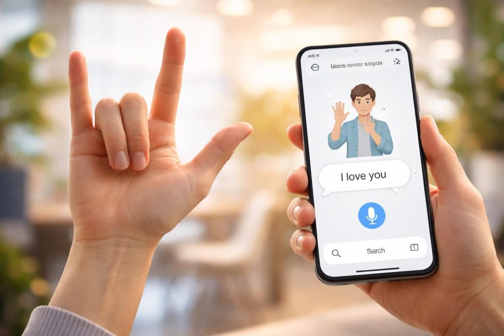elix : découvrez la traduction en langue des signes accessible gratuitement et partout, pour faciliter la communication au quotidien.