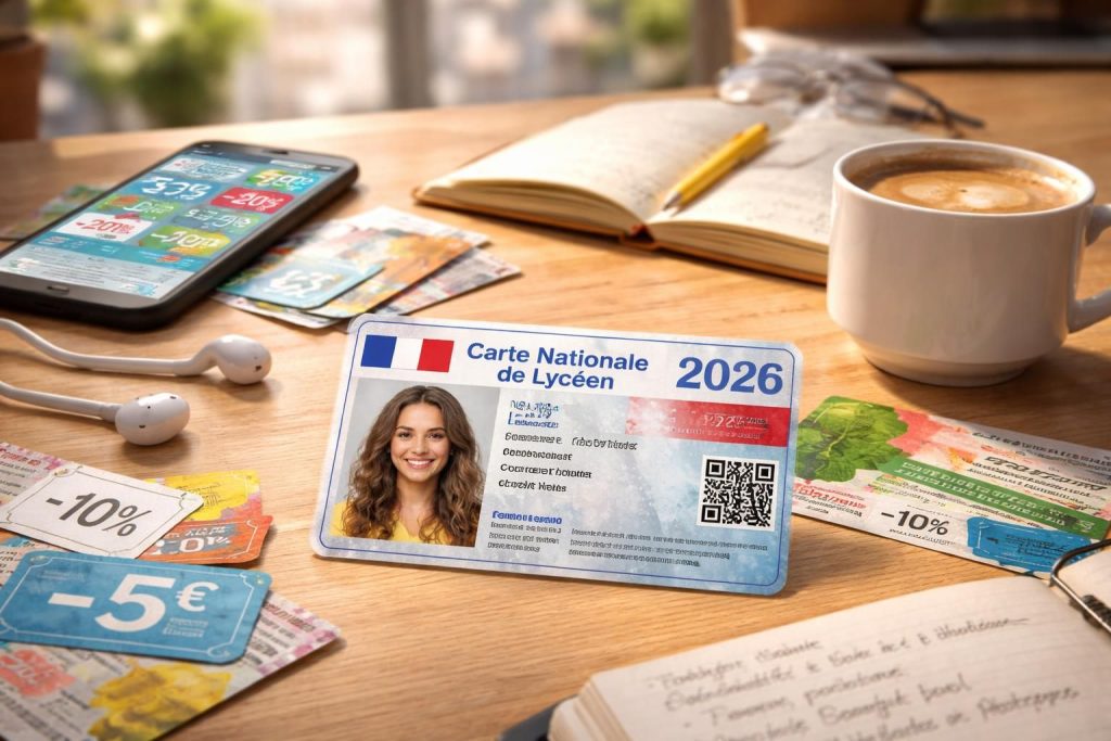 découvrez la carte nationale du lycéen 2026 : ses avantages, les étapes pour l'obtenir et tous les bons plans exclusifs pour les lycéens.