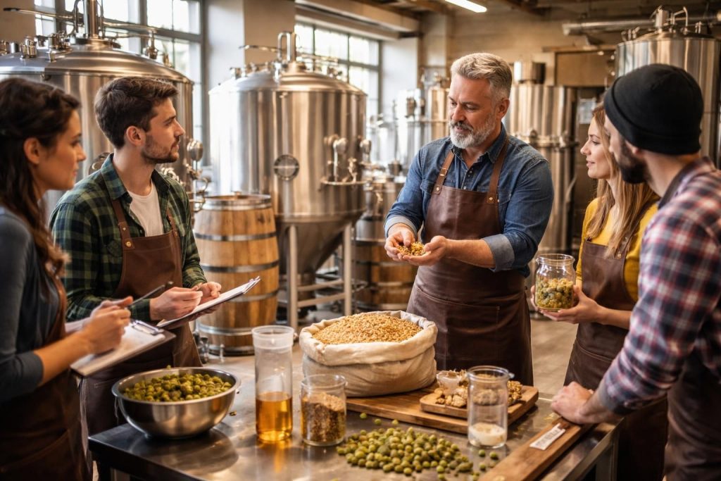 découvrez notre formation de brasseur de bière et devenez un artisan passionné. maîtrisez les techniques de fabrication pour créer vos propres bières artisanales.