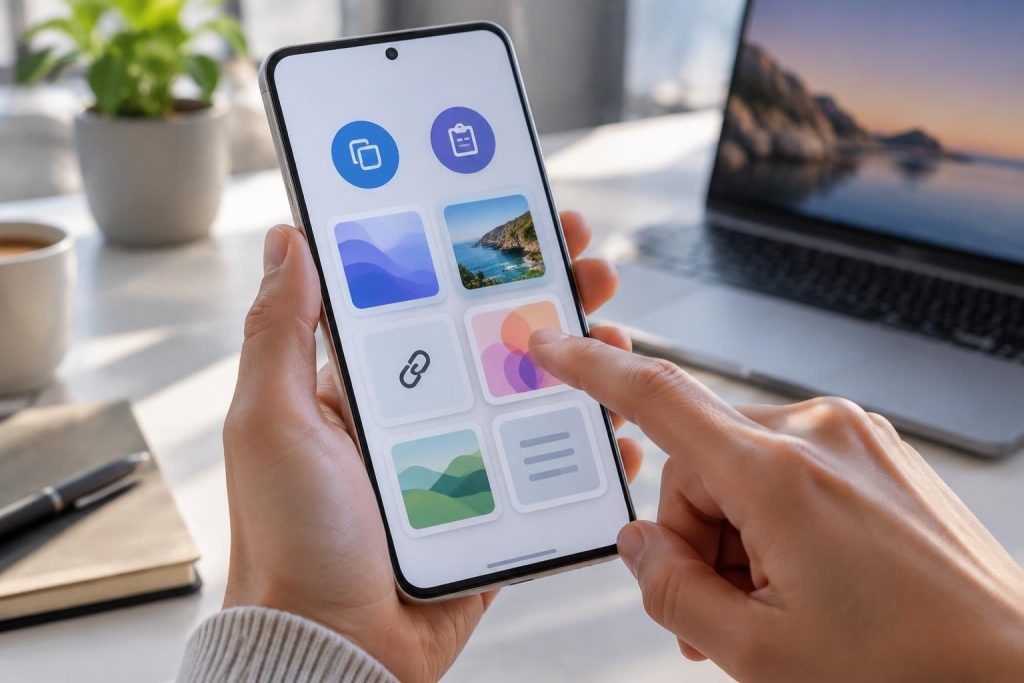 découvrez comment utiliser le presse-papiers samsung et profitez d’astuces pratiques pour copier, retrouver et gérer facilement vos textes et images.