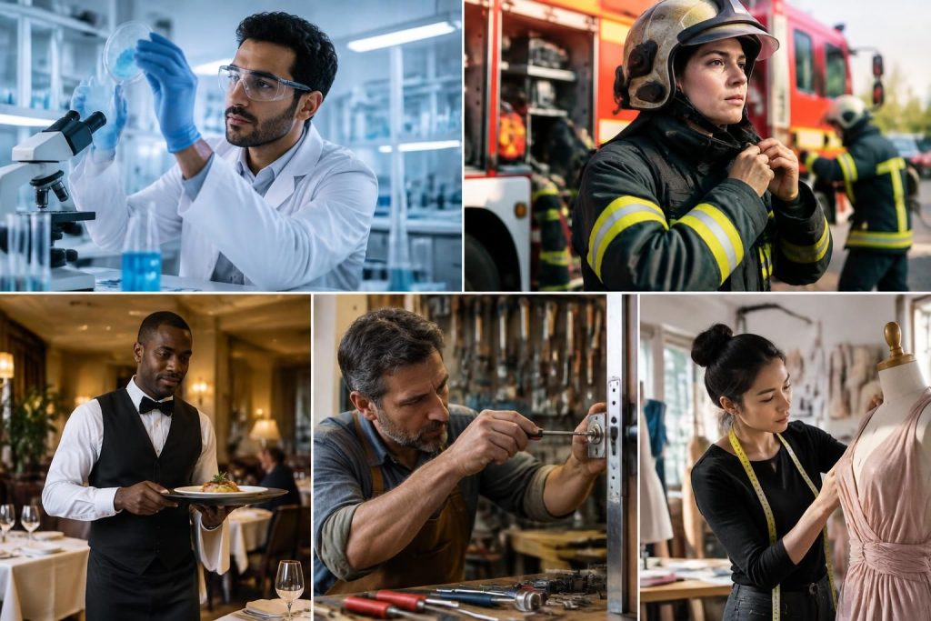 découvrez une liste de métiers commençant par la lettre s, avec des idées de carrières, les compétences requises et les formations possibles.
